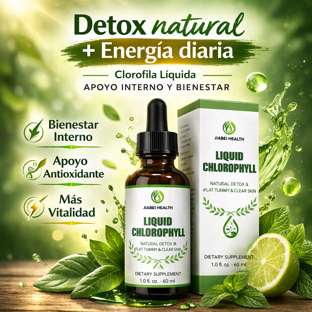 🍃Clorofila Líquida🍃 | Detox Profundo para tu Cuerpo