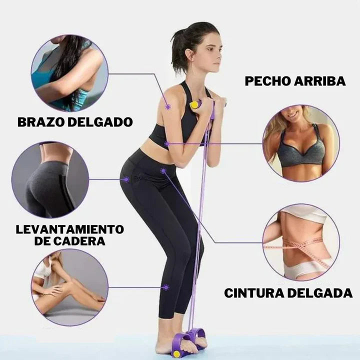 Banda Elástica de Resistencia Multifuncional + Guía Digital de Regalo🎁