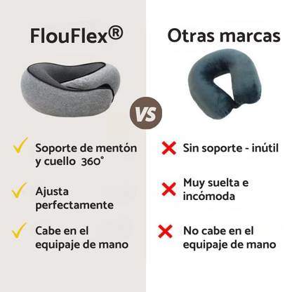 Almohada de Viaje Memory Foam™ | Descanso Asegurado | Calidad Premium