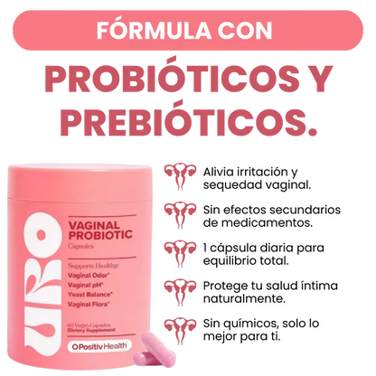 Uro™ | Probióticos y Prebióticos Recupera Tu Confianza Íntima