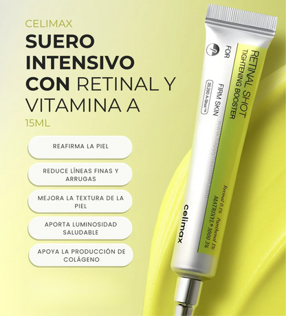 Retinal Shot Celimax® | Reduce las Arrugas y Manchas