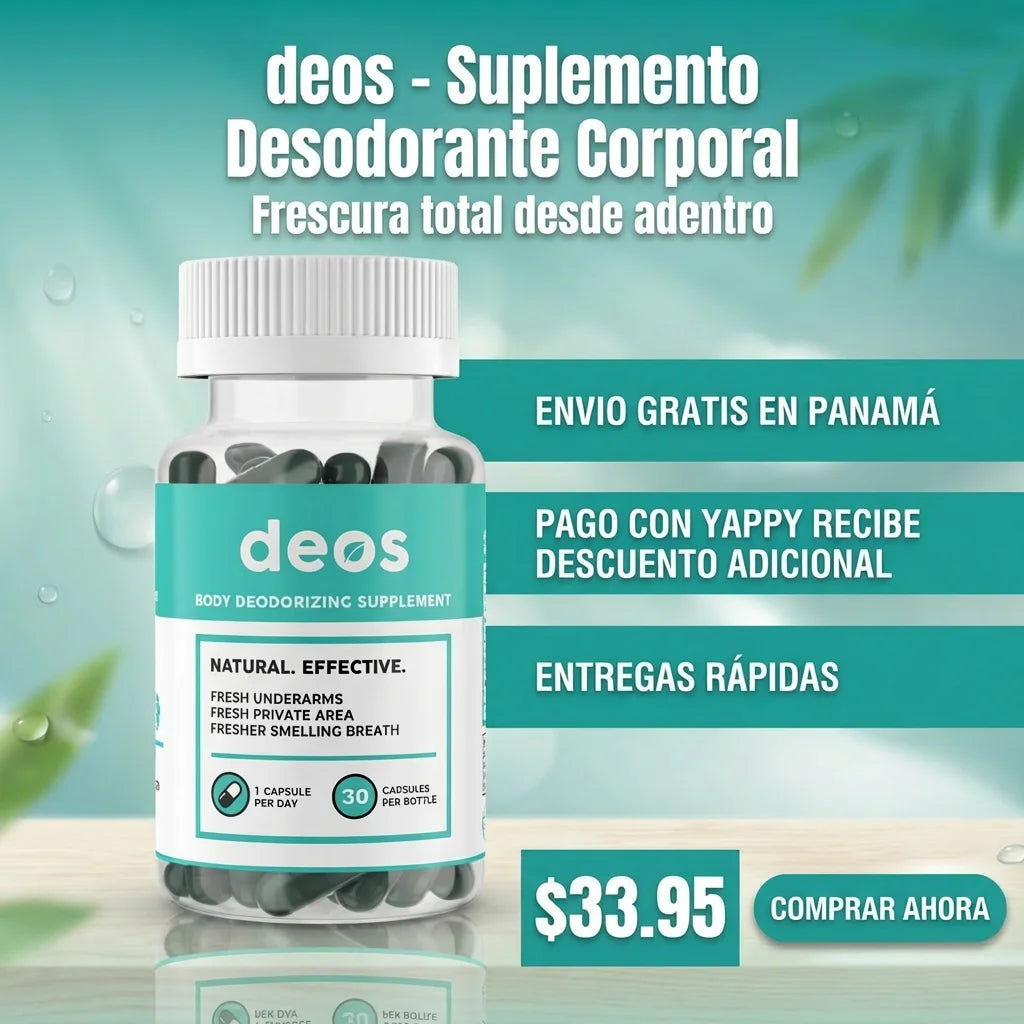 DEOS | Suplemento Oral Desodorizante