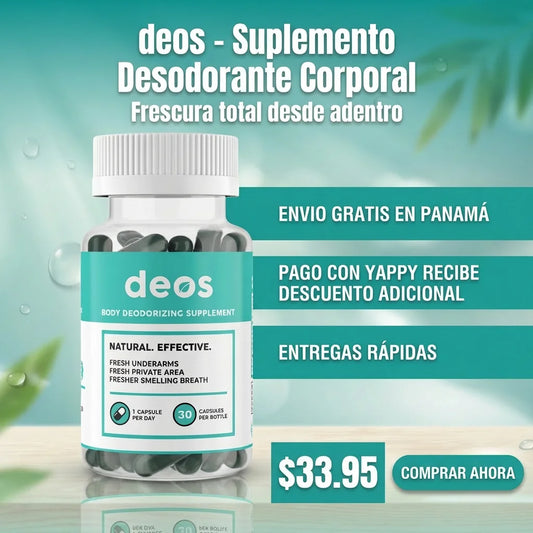 DEOS | Suplemento Oral Desodorizante